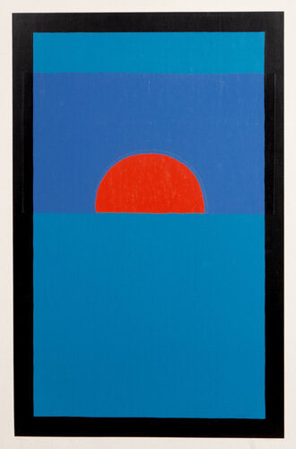 Red Sun de John Urbain, Impresión a la venta en Singulart