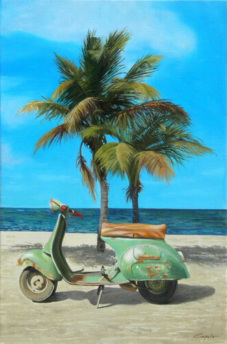 In vacanza van Francesco Capello, Schilderij te koop op Singulart