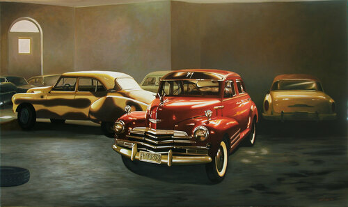 GARAGE CUBANO di Francesco Capello, Pittura in vendita su Singulart
