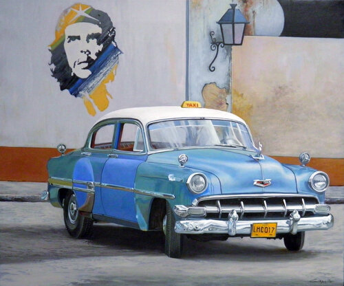 CUBAN CAR BLU Francesco Capello