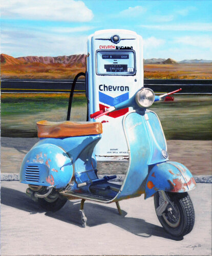 CHEVRON von Francesco Capello, Malerei kaufen auf Singulart