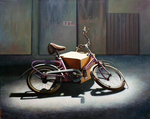 BICI DI ELISA di Francesco Capello, Pittura in vendita su Singulart