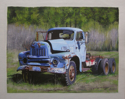 CAMION AZZURRO Francesco Capello