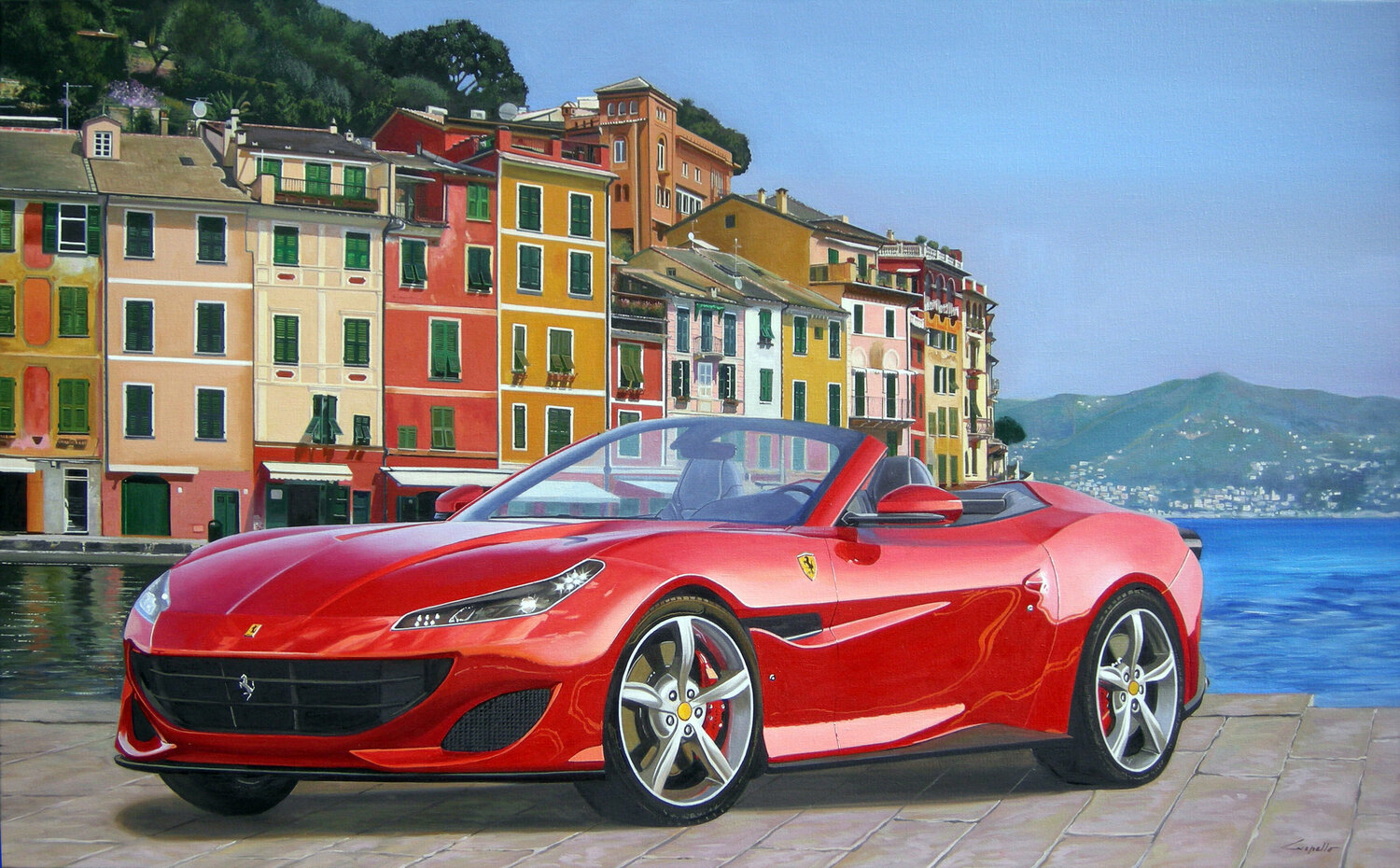 Ferrari portofino Francesco Capello