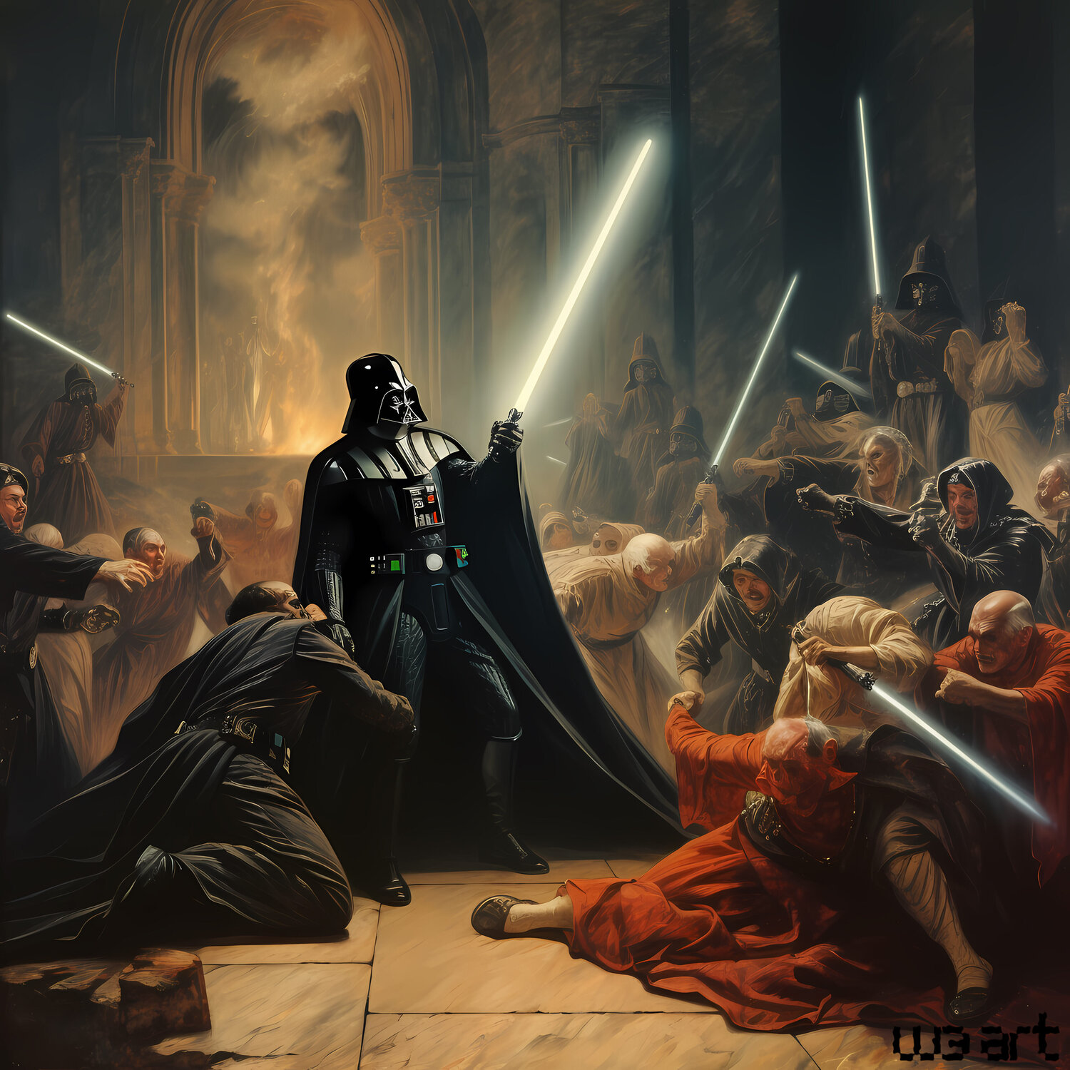 Darth Renaissance Vintage W3 ART