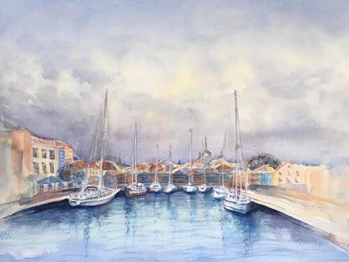 Regatta 2 di Tania Aleksandrova, Pittura in vendita su Singulart