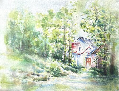 Einsamkeit van Tania Aleksandrova, Schilderij te koop op Singulart