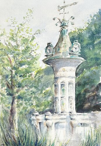 Die Wetterstation von Tania Aleksandrova, Malerei kaufen auf Singulart