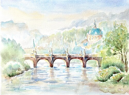 Landschaft von Tania Aleksandrova, Malerei kaufen auf Singulart
