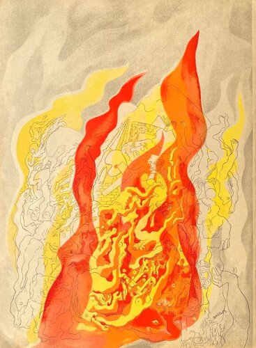 L'enfer von Abraham Rattner, Druck kaufen auf Singulart