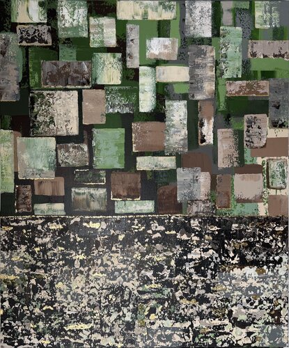 Urban Jungle II di Marella Hesseling, Pittura in vendita su Singulart