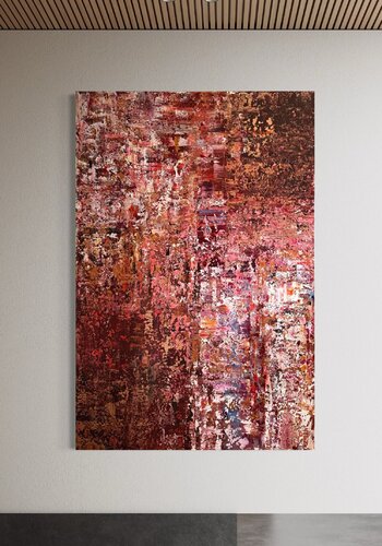 Crimson Mirage di Marella Hesseling, Pittura in vendita su Singulart