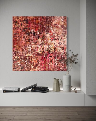 Ruby Mirage di Marella Hesseling, Pittura in vendita su Singulart