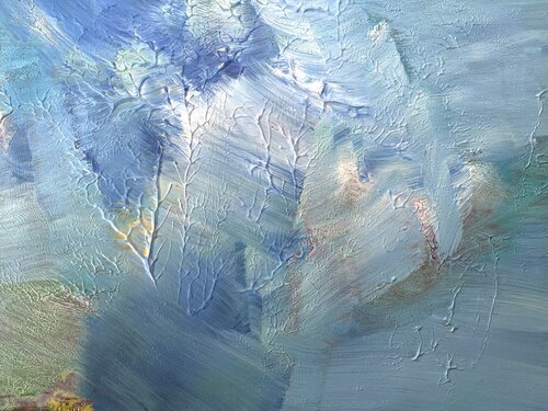 Das helle Blau di Elisabeth Pein, Pittura in vendita su Singulart