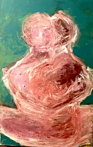 Komarebi oder dein Blick ist wie das Gltzern des Lichts durch das Blattwerk de Elisabeth Pein, Pintura a la venta en Singulart