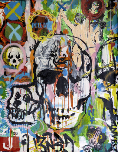 Heroes & Villains van Marc Eichner, Schilderij te koop op Singulart
