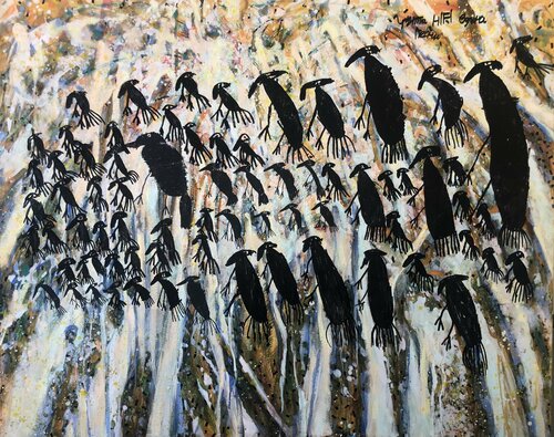 HI-FI van Valeriya Tarasenko, Schilderij te koop op Singulart