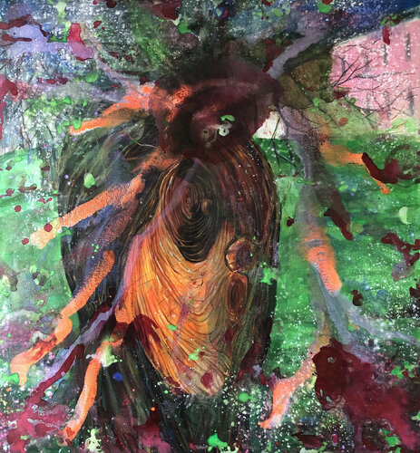 Hollow par Valeriya Tarasenko, Peinture en vente sur Singulart
