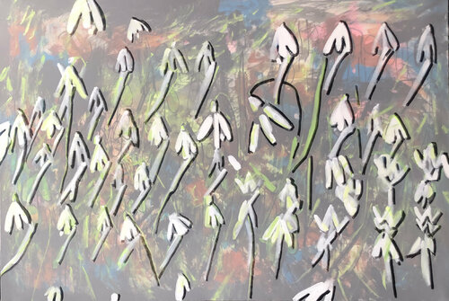 Snowdrops par Valeriya Tarasenko, Peinture en vente sur Singulart