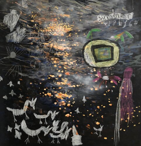 Magic summer night ! de Valeriya Tarasenko, Pintura a la venta en Singulart