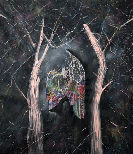 Experience add wings van Valeriya Tarasenko, Schilderij te koop op Singulart