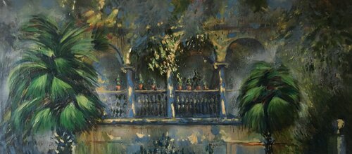 Old Villa van Valeriya Tarasenko, Schilderij te koop op Singulart