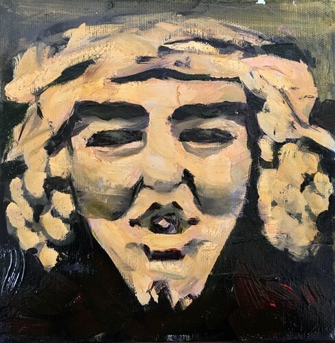 Fragment of fountain n5 di Valeriya Tarasenko, Pittura in vendita su Singulart