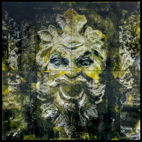 Mask of abandoned fountain van Valeriya Tarasenko, Fotografie te koop op Singulart