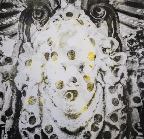Fragment of fountain in Paris by Valeriya Tarasenko, Work on Paper for Sale on Singulart