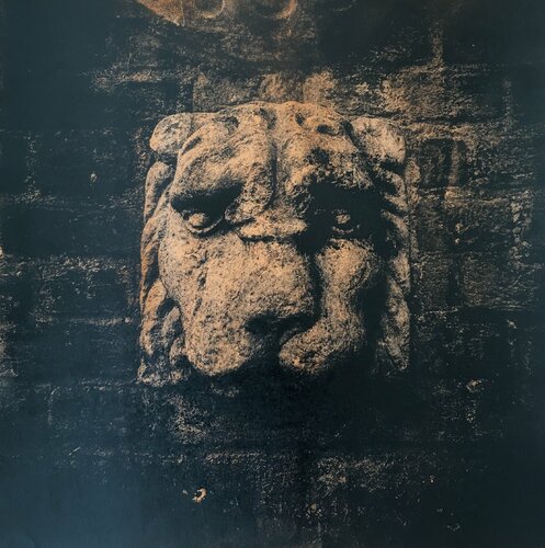MILAN Lion van Valeriya Tarasenko, Werk op papier te koop op Singulart