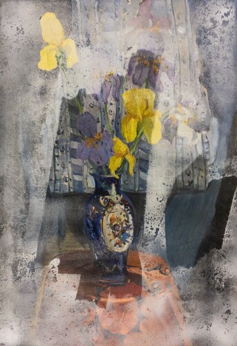 Irises de Valeriya Tarasenko, Pintura a la venta en Singulart