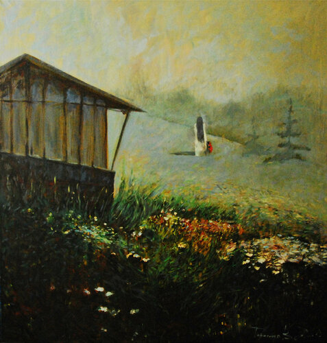 In Mountains van Valeriya Tarasenko, Schilderij te koop op Singulart