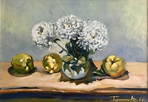 Autumn still life by Valeriya Tarasenko, Painting for Sale on Singulart