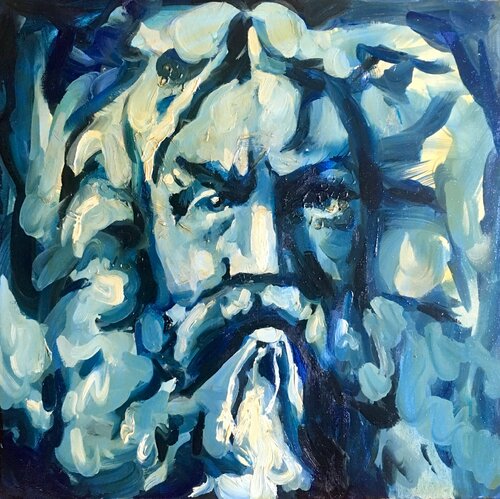 Fragment of lost fountain n11 di Valeriya Tarasenko, Pittura in vendita su Singulart