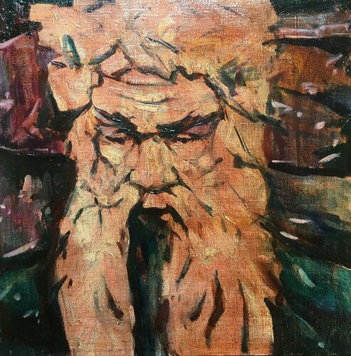 Fragment of lost fountain n12 di Valeriya Tarasenko, Pittura in vendita su Singulart