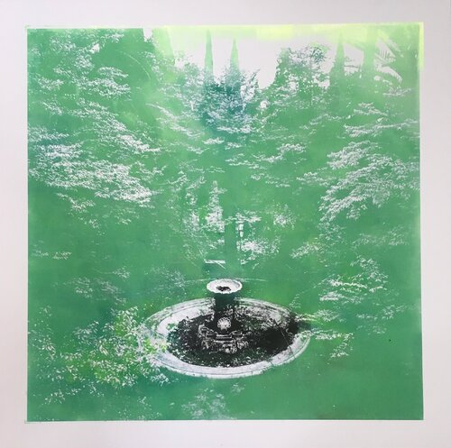 Abandoned fountain n25 van Valeriya Tarasenko, Fotografie te koop op Singulart