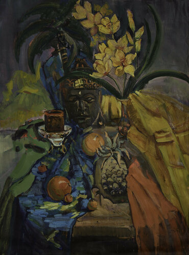 Exotic still life de Valeriya Tarasenko, Pintura a la venta en Singulart