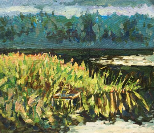 Evening di Valeriya Tarasenko, Pittura in vendita su Singulart