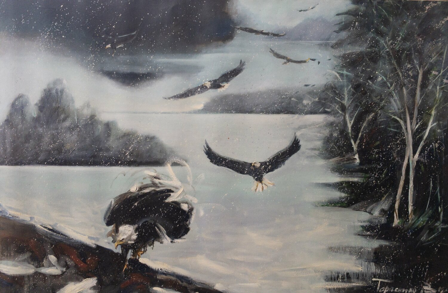 Winter birds Valeriya Tarasenko