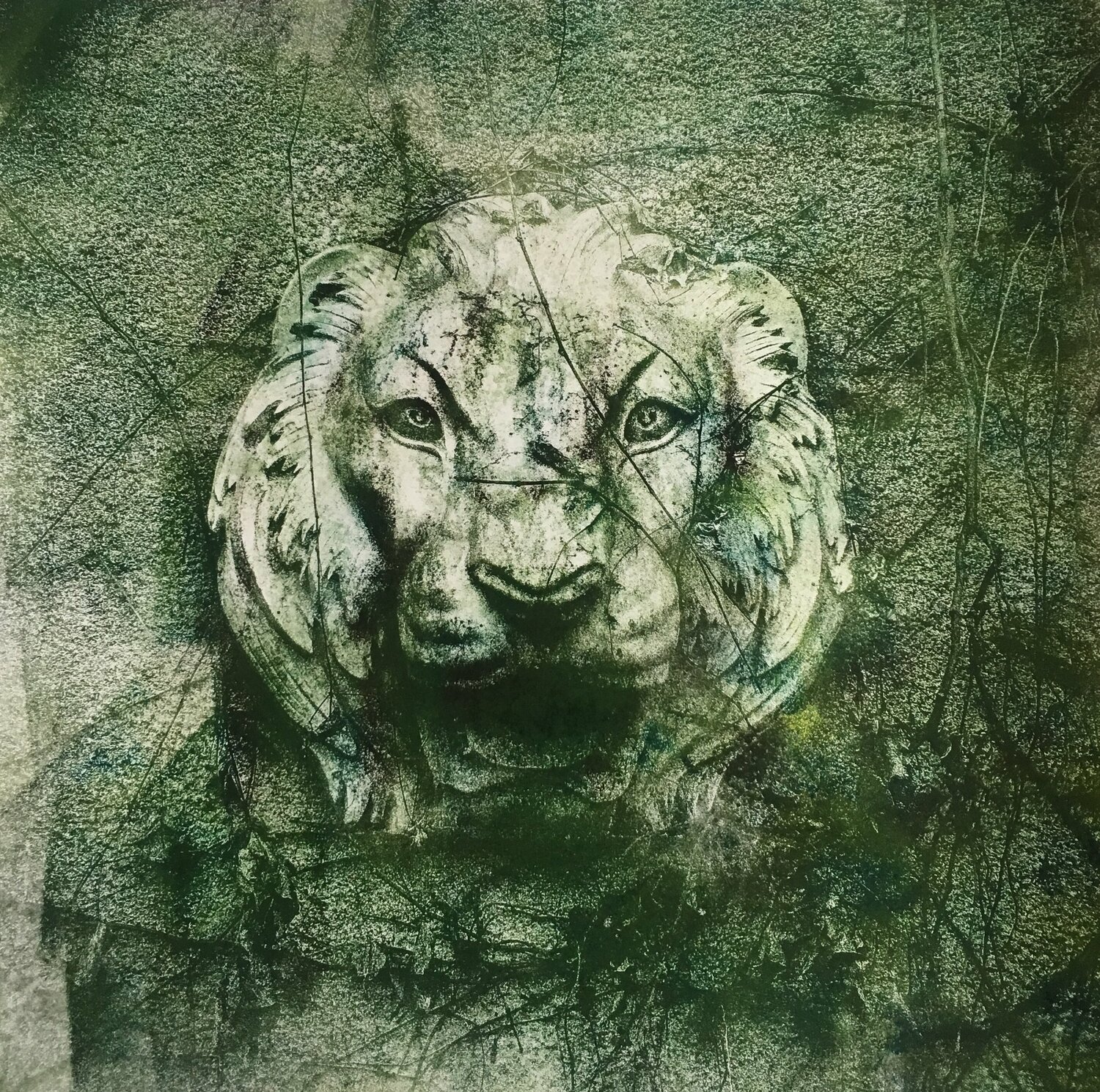 Fragment of fountain in Odessa Valeriya Tarasenko Opera su carta in vendita