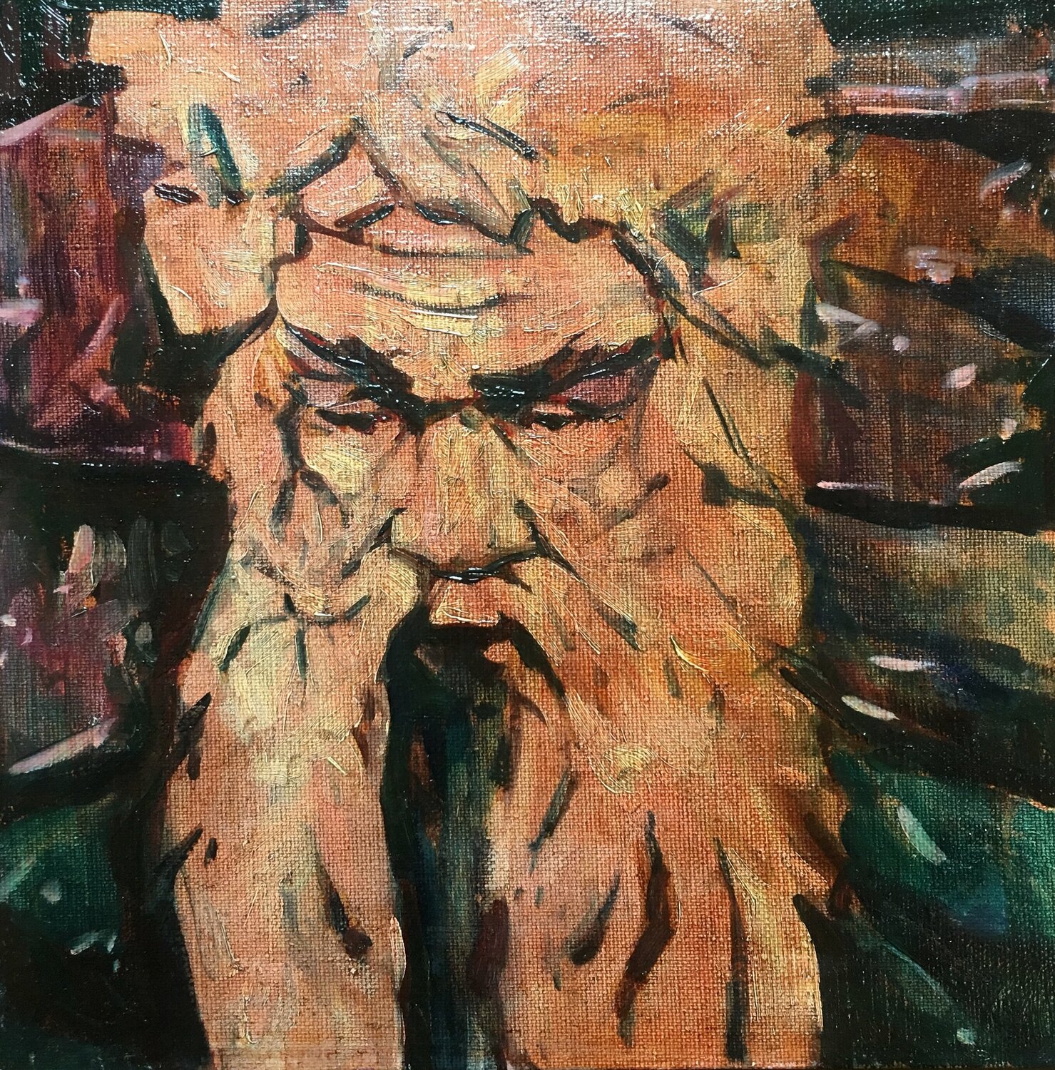 Fragment of lost fountain n12 Valeriya Tarasenko Originalgemälde zu verkaufen
