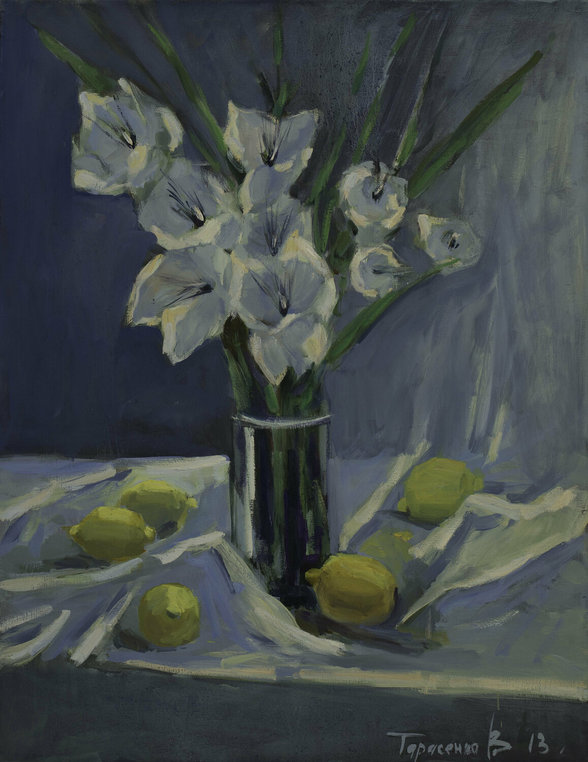 Lemons and Irises Valeriya Tarasenko