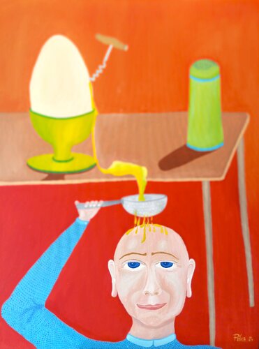 They Will Grow von Vlastimil Peška, Malerei kaufen auf Singulart