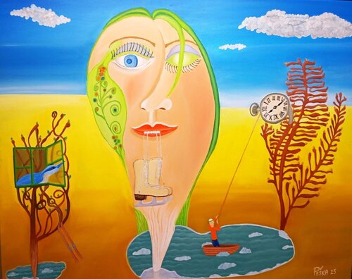 Anticipation of spring von Vlastimil Peška, Malerei kaufen auf Singulart