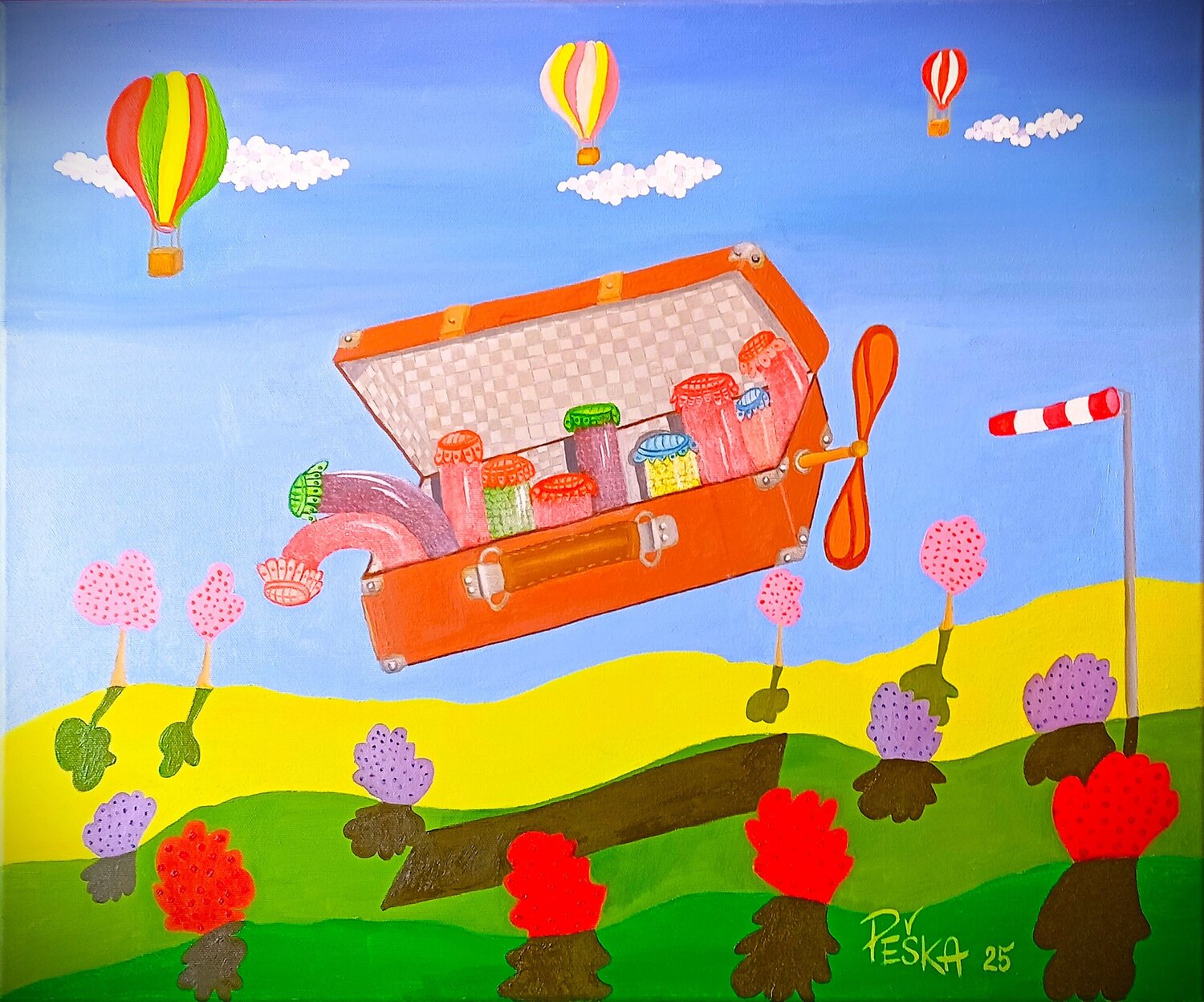 Fruit preservers are flying Vlastimil Peška