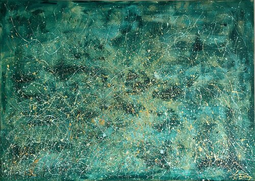 Universal Jungle van Jens Fölting, Schilderij te koop op Singulart