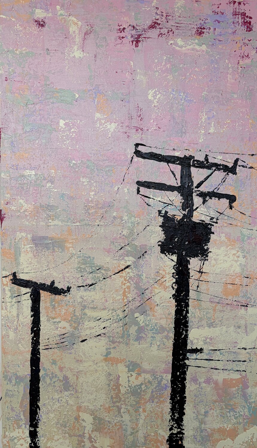 Suburbia II Jens Fölting Origineel schilderij te koop