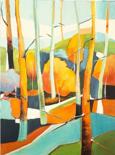 Golden Glow  "NEW" von Anahid Minatsaghanian, Malerei kaufen auf Singulart