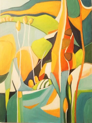 Nostalgic Light di Anahid Minatsaghanian, Pittura in vendita su Singulart