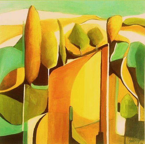 Color of Light di Anahid Minatsaghanian, Pittura in vendita su Singulart